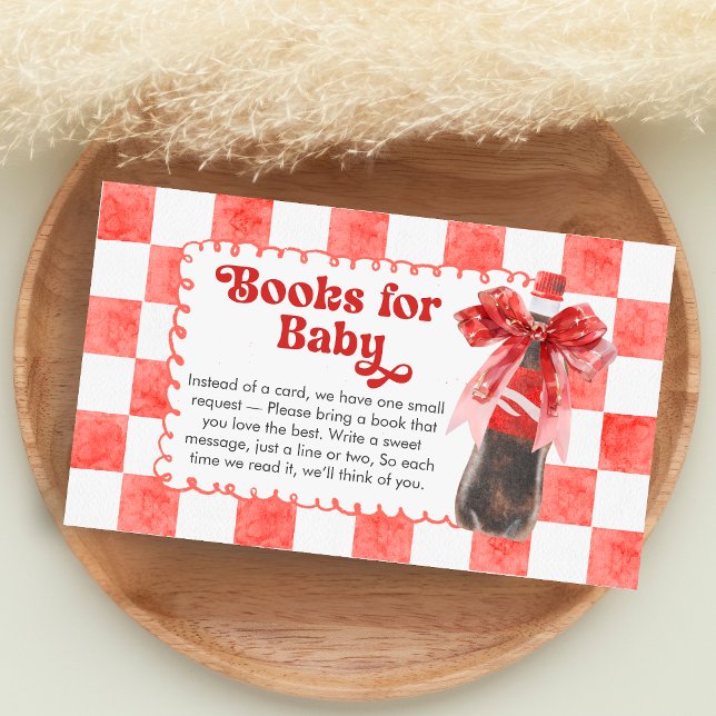 She's Ready to Pop Baby Shower Books for Baby Begleitkarte (She's Ready to Pop Cola Baby Shower Books for Baby)
