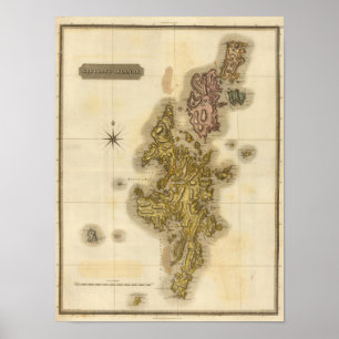 Shetland-Inseln Poster