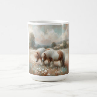 "Shetland Pony" (Nr. 4 eines Set) Kaffee-Tasse Kaffeetasse