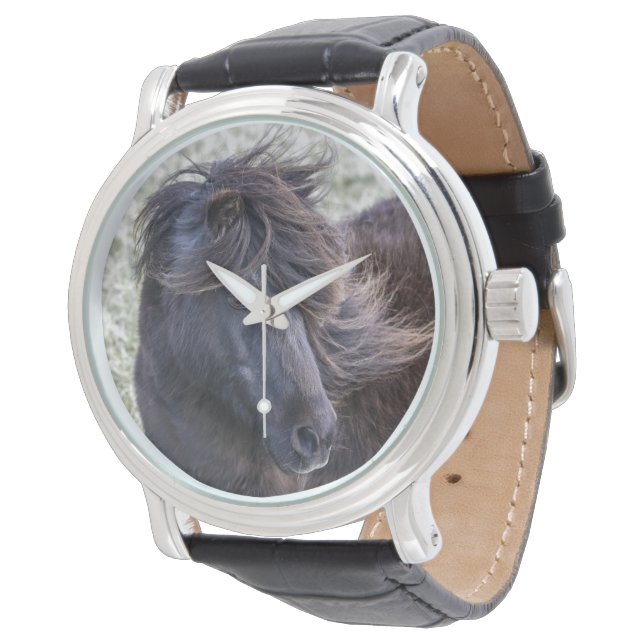 Shetland Pony Watch Armbanduhr (Schrägansicht)