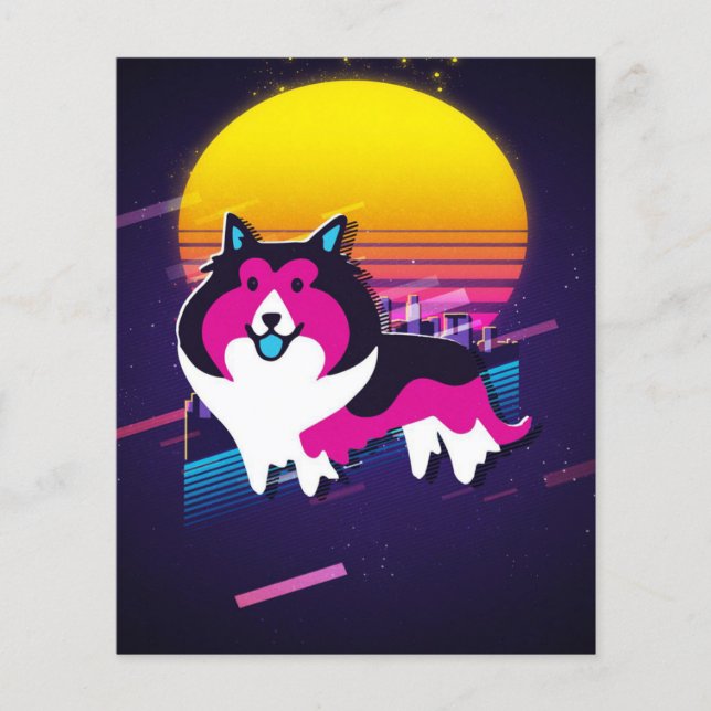 Shetland Sheep Dog Flyer (Vorne)