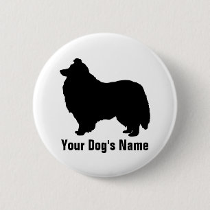 Shetland Sheepdog シ ェ ラ ト プ ド ド グ ・ シdie Einhaltun Button