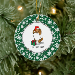 Shetland Sheepdog (Einmal) Niedlich Keramik Ornament