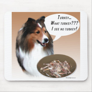 Shetland Sheepdog (Einmal) Türkei Mousepad