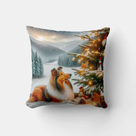 Shetland Sheepdog Ferien Kissen