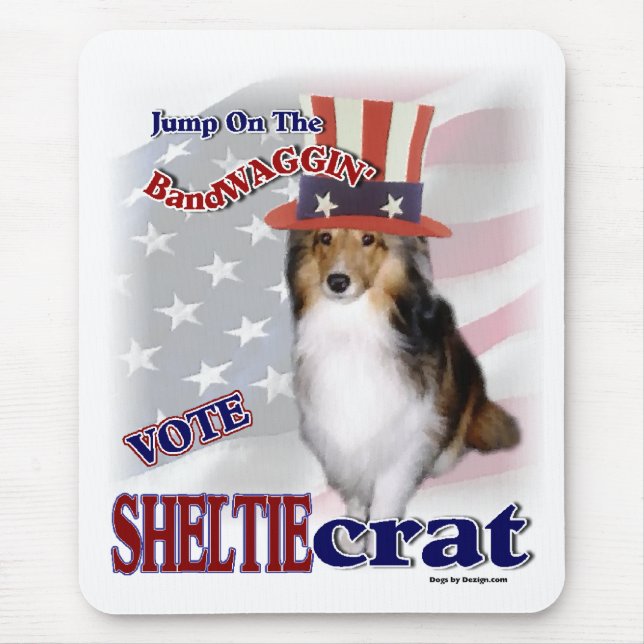 SHETLAND SHEEPDOG Geschenke Mousepad (Vorne)