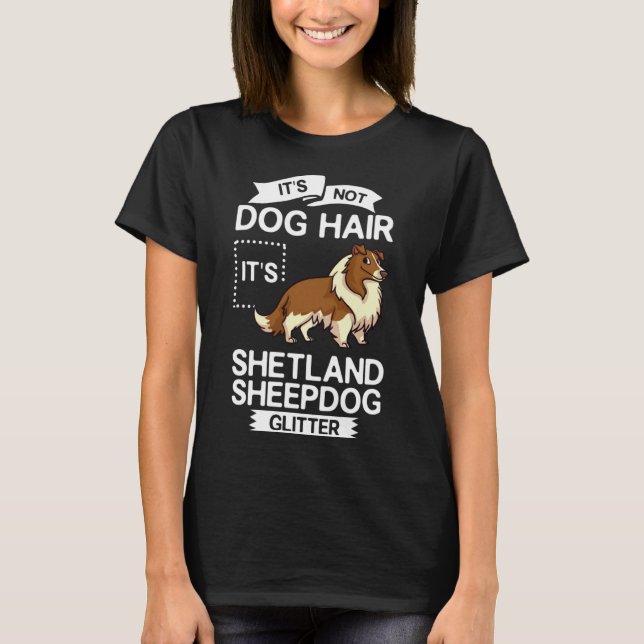 Shetland Sheepdog Hund Welpen Eigentümer T-Shirt (Vorderseite)
