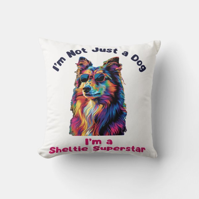 Shetland Sheepdog Kissen (Vorderseite)