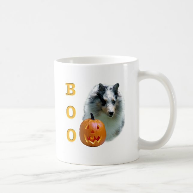 Shetland Sheepdog (Merle) Boo Tasse (Rechts)