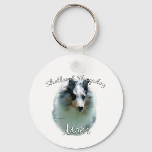 Shetland Sheepdog (Merle) Mutter 2 Schlüsselanhänger