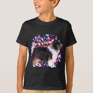 Shetland Sheepdog Patriot T-Shirt