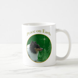 Shetland Sheepdog Peace Tasse