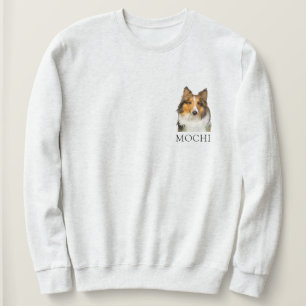 Shetland Sheepdog Personalisierte Hand Zeichnend Sweatshirt