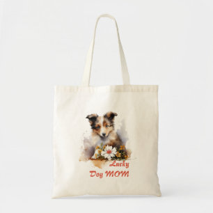 Shetland Sheepdog Puppy Pet Blume Tragetasche
