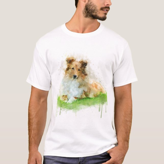 Shetland Sheepdog / shelden T-Shirt (Vorderseite)