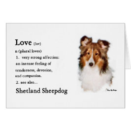 Shetland Sheepdog Sheltie Kunst Geschenke