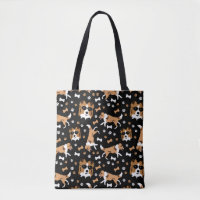 Shetland Sheepdog Sheltie Mini Collie Tote Bag