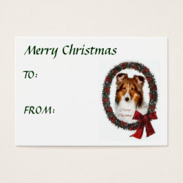 Shetland Sheepdog Sheltie Weihnachtsgeschenk