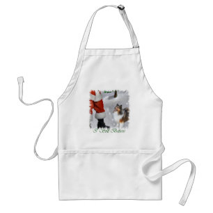Shetland Sheepdog Sheltie Weihnachtsgeschenk Schürze