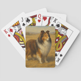 Shetland Sheepdog Spielkarten