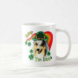 Shetland Sheepdog St Patricks Kaffeetasse