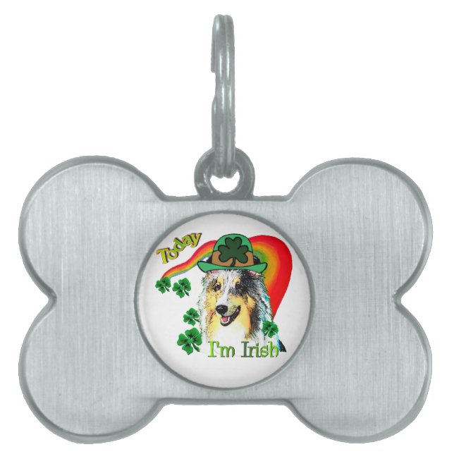 Shetland Sheepdog St Patricks Tiermarke (Vorderseite)