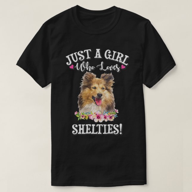 Shetland Sheepdog  T-Shirt (Design vorne)