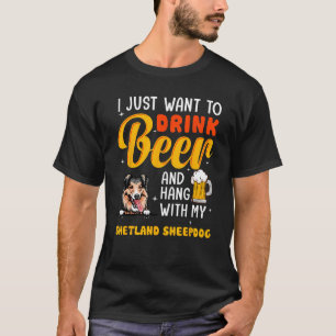 Shetland Sheepdog Vater, den ich gerade Gewollt ha T-Shirt