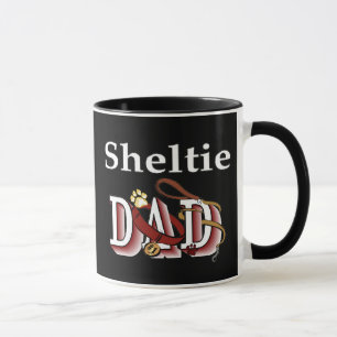 Shetland Sheepdog Vater Tasse