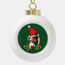 Shetland Sheepdog Weihnachten