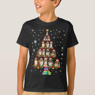 Shetland Sheepdog Weihnachtsbaum Funny Sheltie Xma T-Shirt