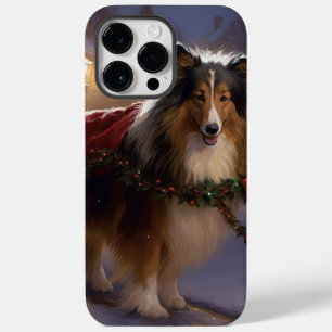 Shetland Sheepdog Weihnachtsfeiertage Case-Mate iPhone 14 Pro Max Hülle