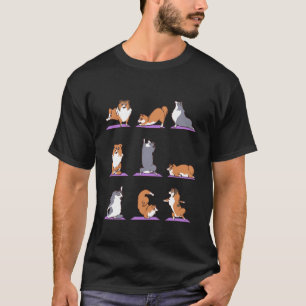 Shetland Sheepdog Yoga T-Shirt