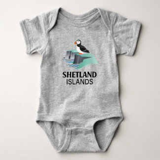 Shetlandinseln Schottland Vereinigtes Königreich Baby Strampler