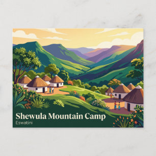 Shewula Mountain Camp Eswatini Postkarte