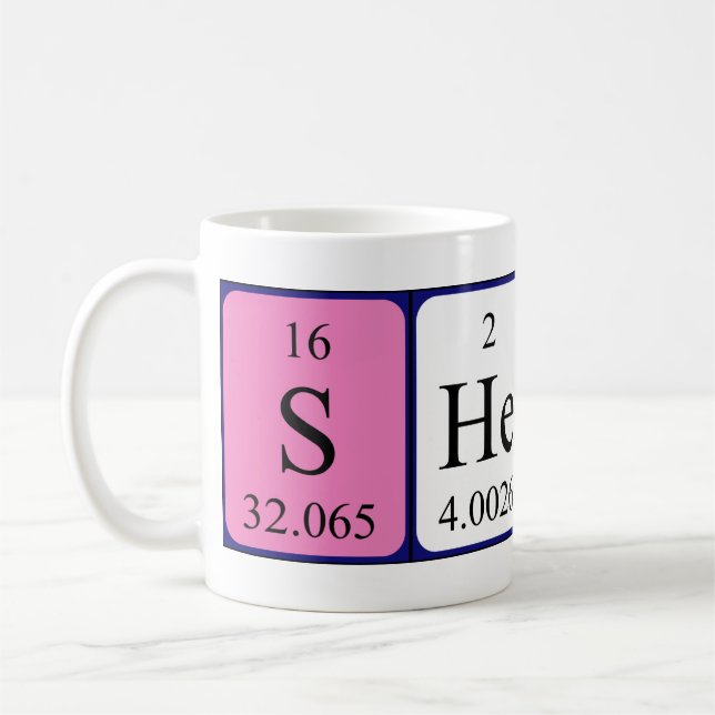 Sheyla Periodenname Tasse (Links)
