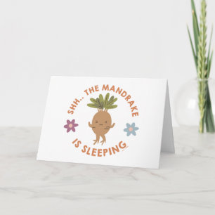 Shh.. Der Mandrake schläft Karte