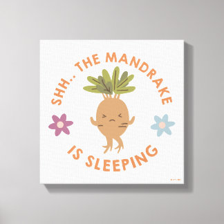 Shh.. Der Mandrake schläft Leinwanddruck