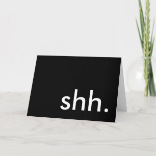 shh. es ist ein Überraschungs-Party! Einladung