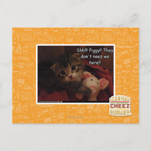 Shh!! Schweine! Postkarte