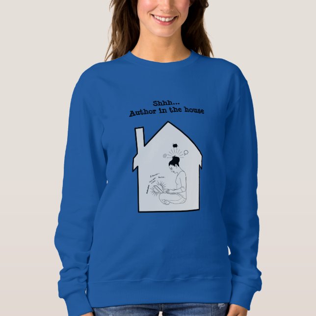 SHHH... AUTHOR IM T - Shirt (Vorderseite)