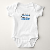 Shhh...dreaming about fishing!,Fishing Baby 