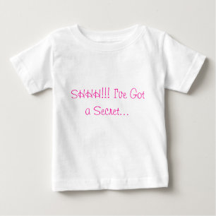 SHHH!!! Ich habe ein geheimes… Baby T-shirt