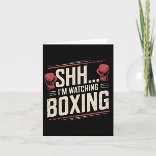 Shhh... Ich schaue mir Boxwitz für Kämpfer an und Karte