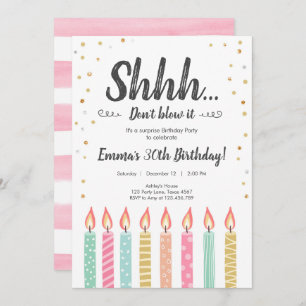 Shhh ist es ein einladung