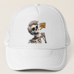 SHHH... Keiner kümmert sich um Einzigartigkeit und Truckerkappe