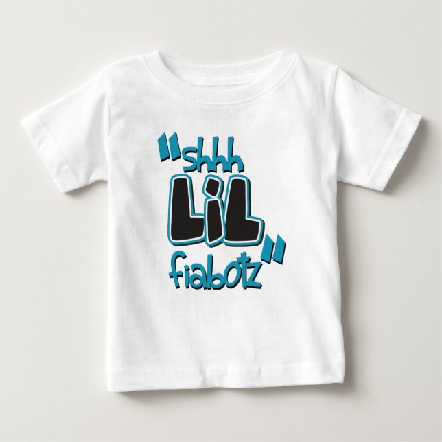 Shhh LIL Fiabotz Baby T-shirt (Vorderseite)