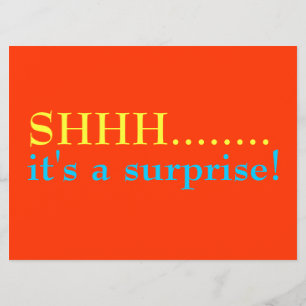 SHHH, Überraschung 50. Geburtstagsparty Einladung