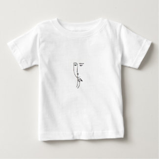 Shhhh stellen auf Baby T-Shirt gegenüber