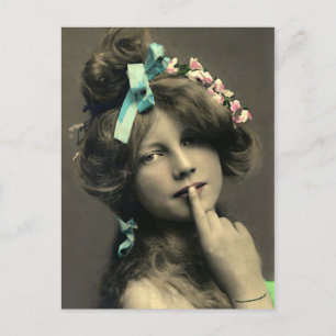 Shhhhhh Postkarte
